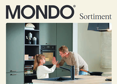 Küchenkatalog MONDO Einleger Küchenmagazin 2025