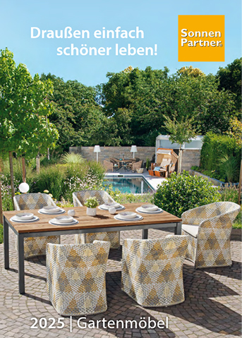 Gartenkatalog SonnenPartner Gartenmöbel 2025