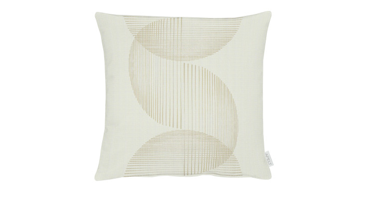 Kissenhülle 49 x 49 cm in beige.