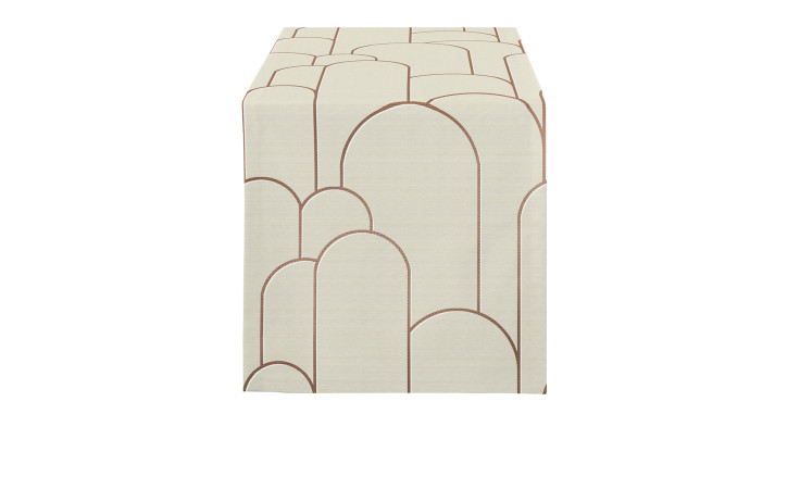 Tischläufer Vision 44 x 140 cm in beige.
