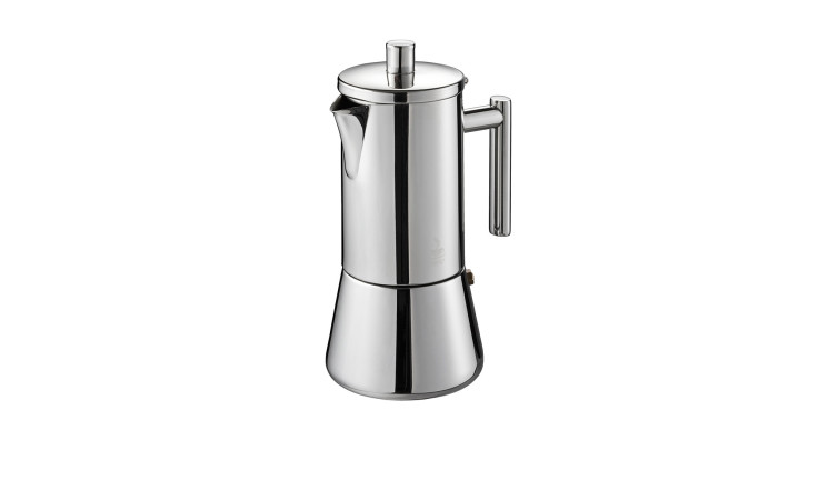 Espressokocher Nando in silber