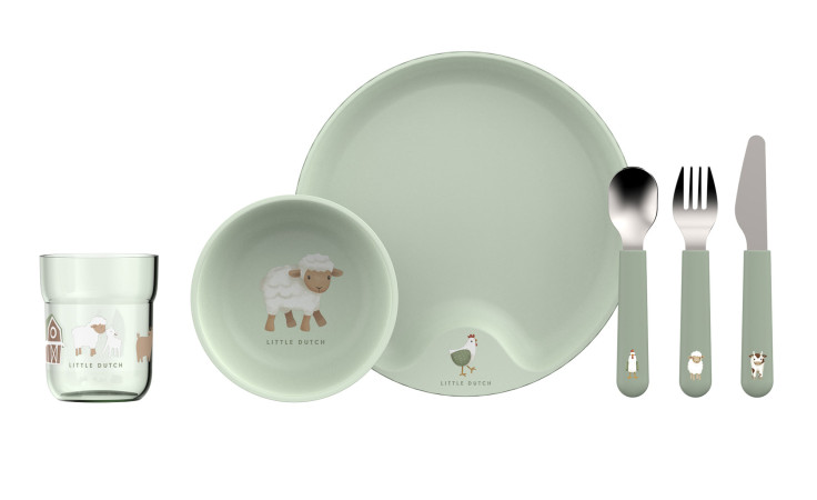 Kindergeschirr-Set Mio Little Farm 6-tlg.