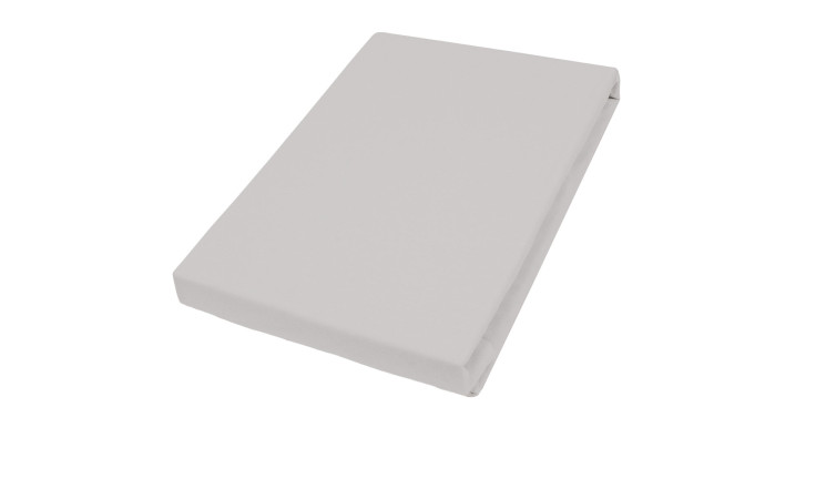 Spanntuch Teddy 140-160 x 200 cm in grau.
