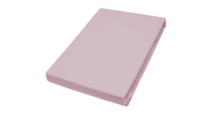 Spannbettlaken Teddy 100 x 200 cm in mauve.
