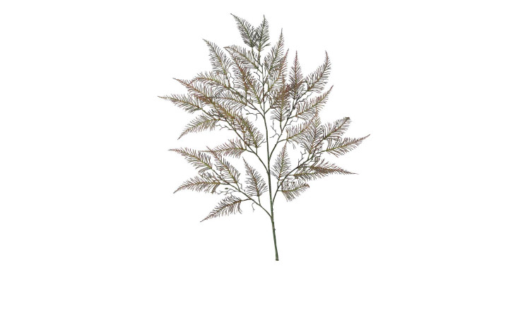 Farn-Zweig 97 cm aus Kunststoff in grün und braun.