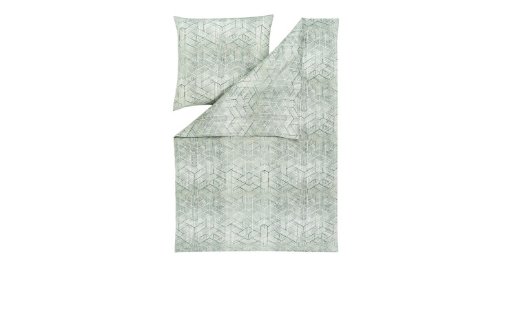 Mako-Satin-Bettwäsche Joaquin 155 x 220 cm