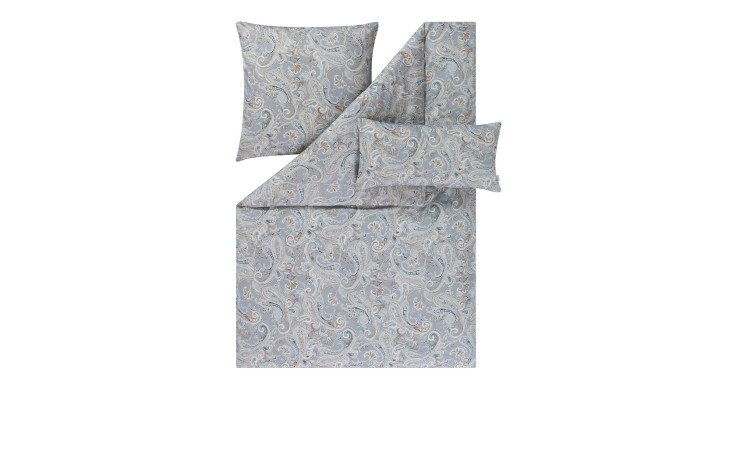 Mako-Satin-Bettwäsche Diana 155 x 220 cm
