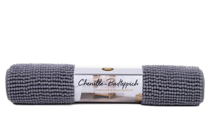 Badteppich Chenille 50 x 70 cm