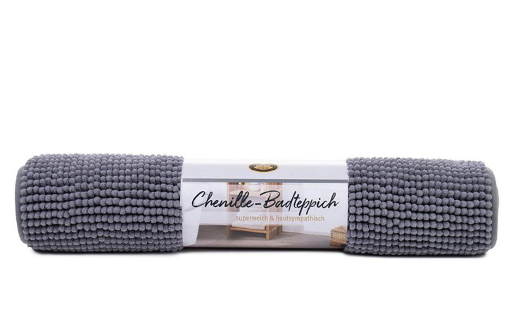 Badteppich Chenille 70 x 120 cm