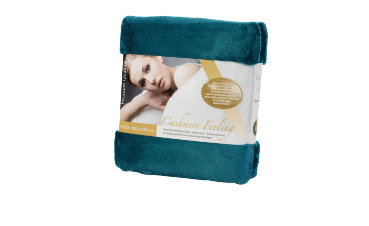 Wohndecke Premium Cashmere Feeling 130 x 170 cm