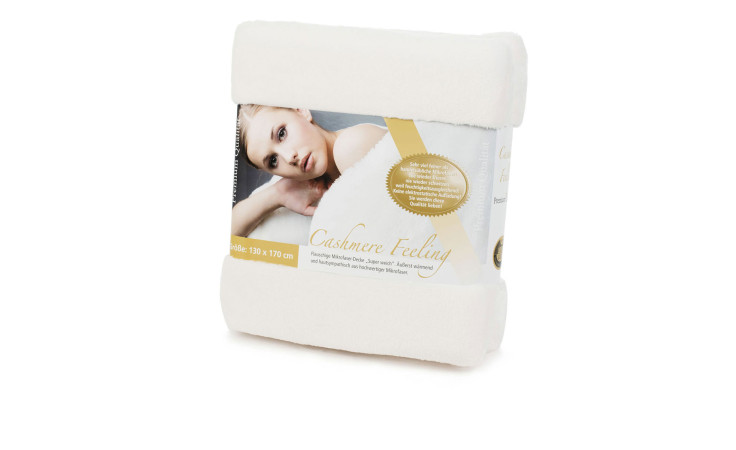 Wohndecke Premium Cashmere Feeling 130 x 170 cm