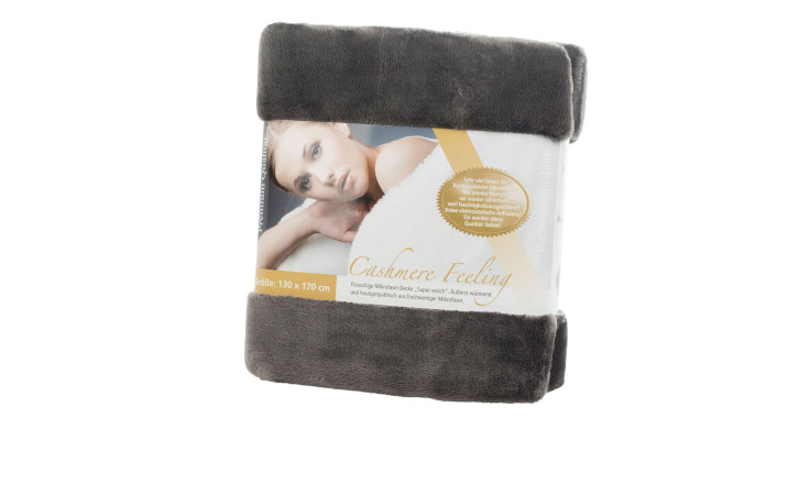 Wohndecke Premium Cashmere Feeling 130 x 170 cm