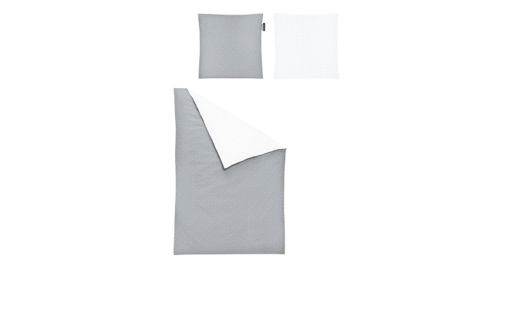 Mako-Satin-Bettwäsche Jessica 155 x 220 cm