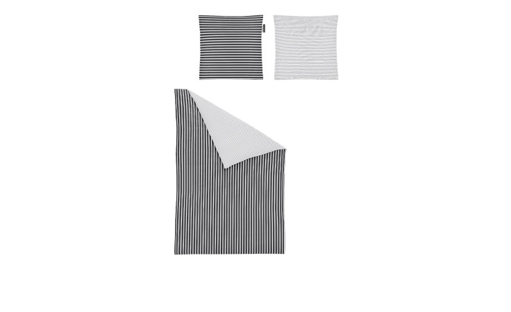 Mako-Satin-Bettwäsche Nora 135 x 200 cm