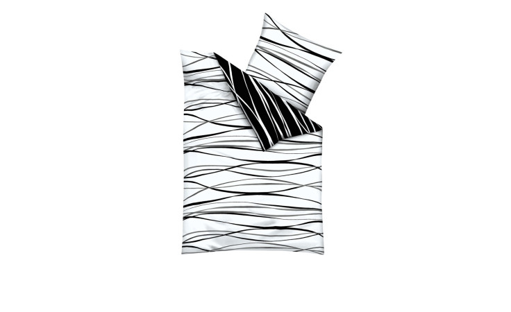 Satin-Bettwäsche 155 x 220 cm