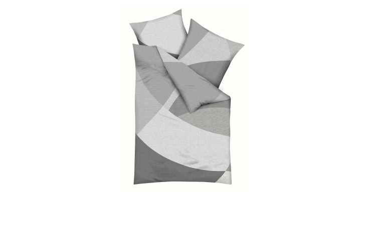 Satin-Bettwäsche Vista 135 x 200 cm