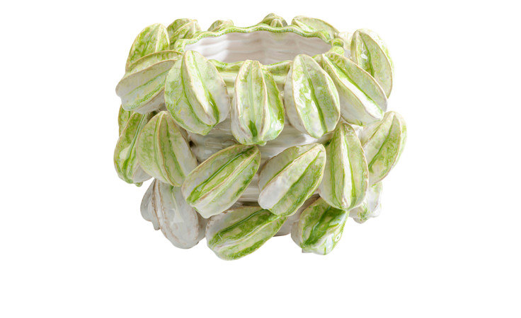 Vase Carambola in grün