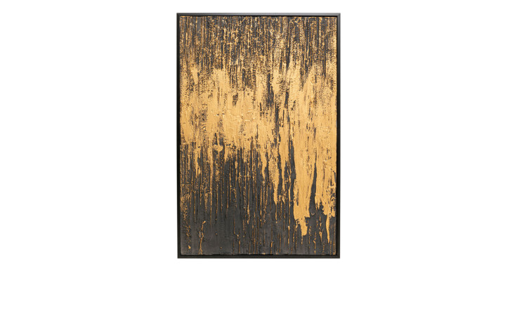 Gerahmtes Bild Abstractb 80 x 120 cm in einer mehrfarbigen Farbausführung