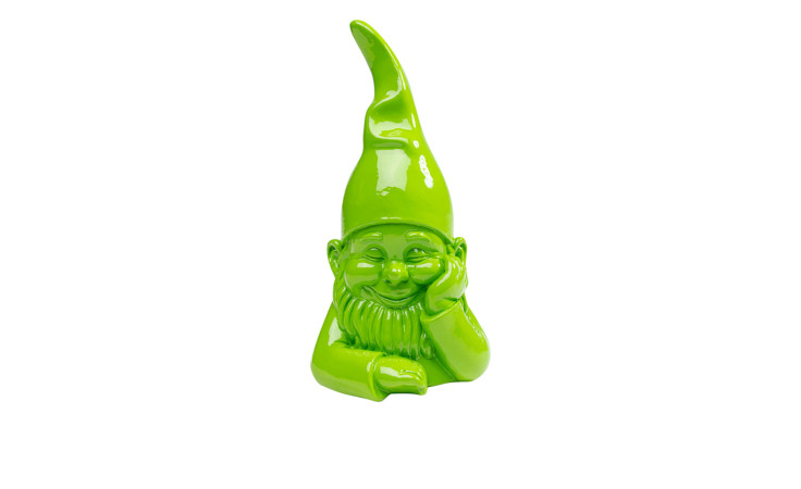 Deko-Zwerg 21 cm in grün