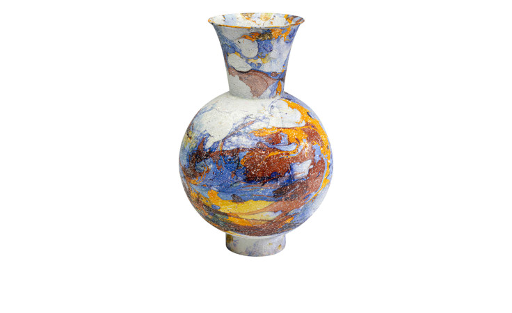 Vase Zumba 39 cm in einer mehrfarbigen Ausführung