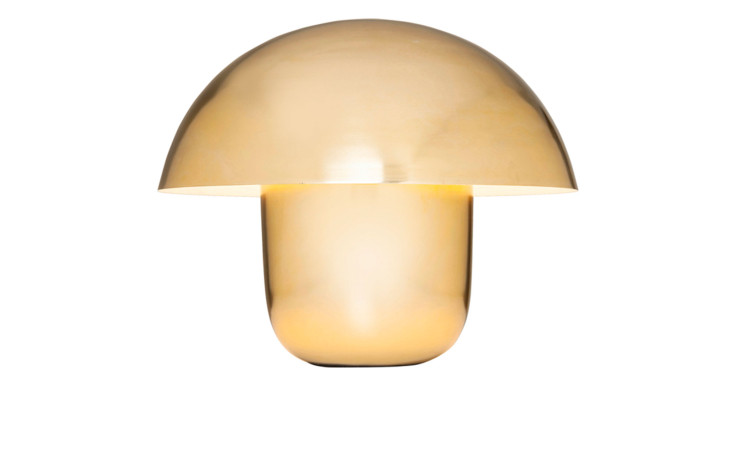 Tischleuchte Mushroom 44 cm in der Ausführung gold