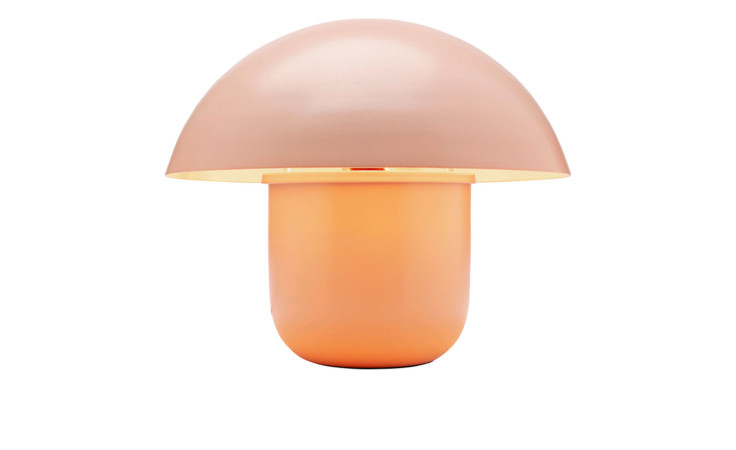 Tischleuchte Mushroom 27 cm in rose