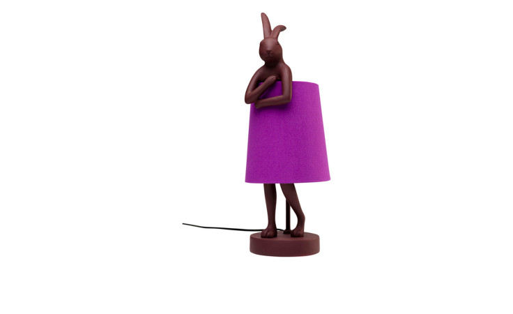 Tischleuchte Tlrabbit 20 cm in Lila