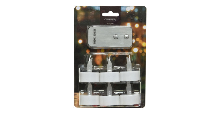 LED-Teelicht-Set 6 tlg.