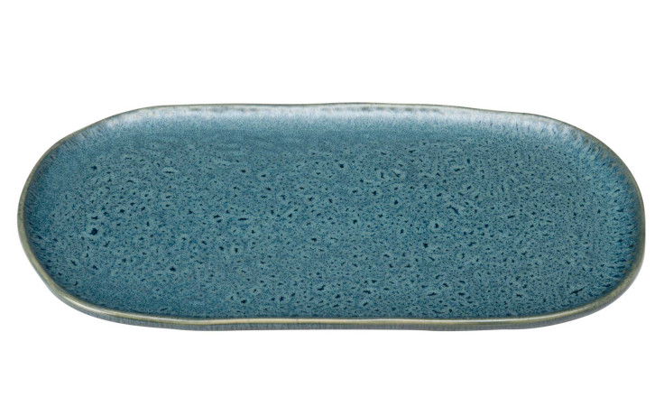 Platte Matera 32 x 18 cm, in blau