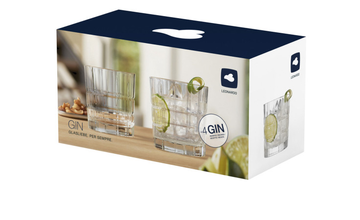 Gingläser-Set 2 tlg. 360 ml