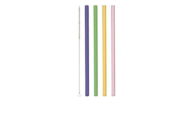 Glastrinkhalm-Set Ciao 4 tlg. 20 cm