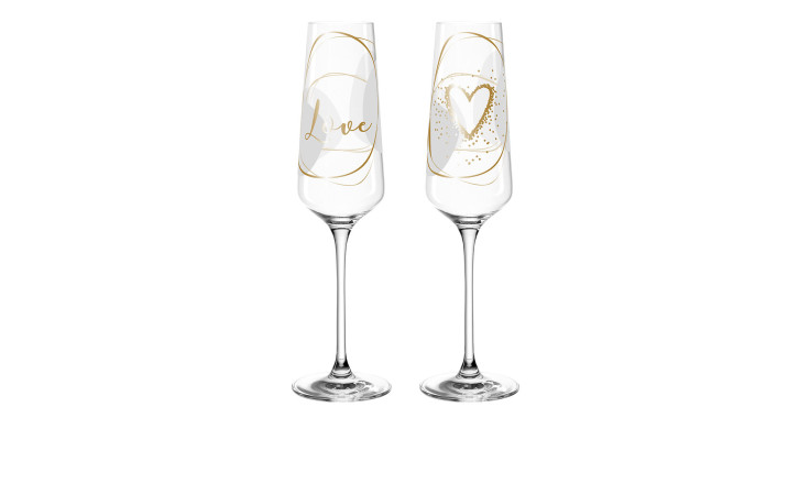 Sektgläser-Set Presente 2 tlg. 280 ml