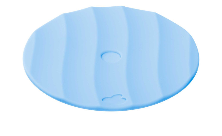 Deckel Salerno 9 cm in blau