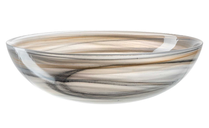 Schale Alabastro 21 cm, mehrfarbige Ausführung