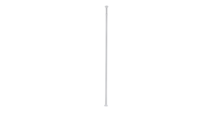 Duschvorhangstange Weiß 75 - 125 cm
