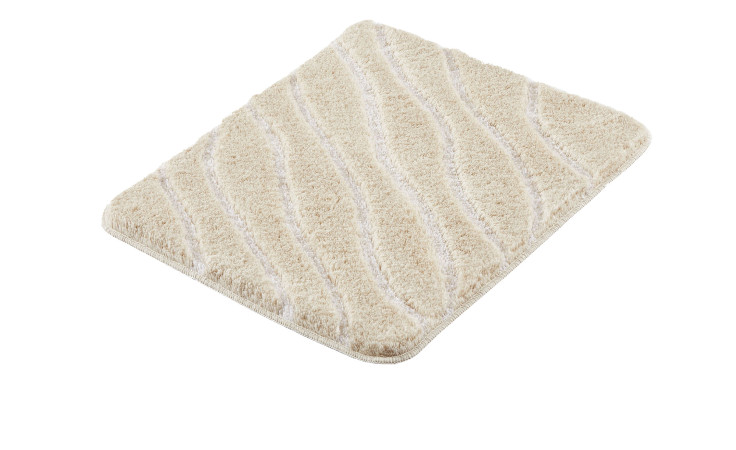 Badteppich Tram 55 x 65 cm in beige 