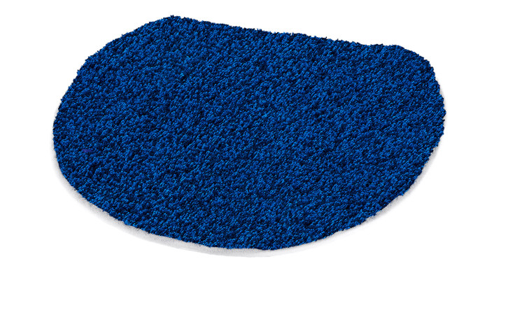 Deckelbezug Relx in der Farbe Antlantikblau mit der Größe von 47 x 50 cm.