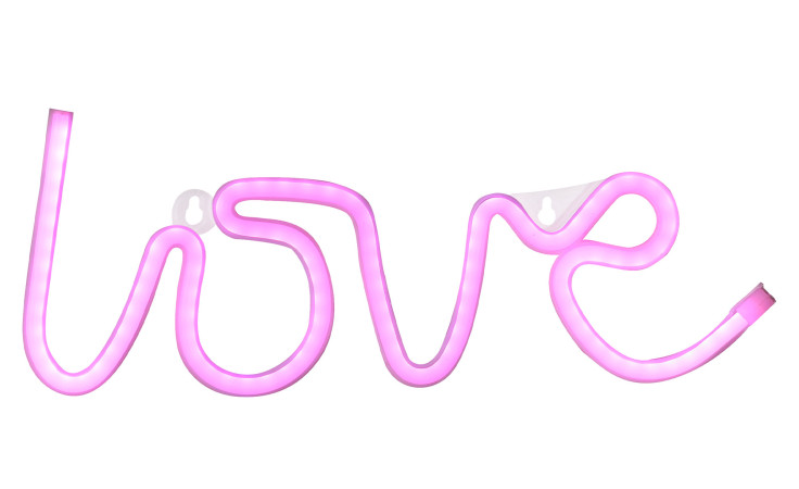 LED-Bild - Neon-Love