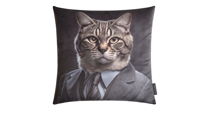 Kissenhülle Arty Animals Katze 45 x 45 cm