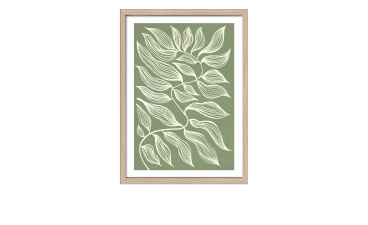 Rahmenbild Botanical Art VII 55 x 75 cm