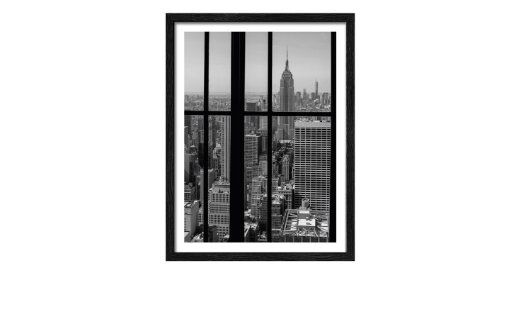 Rahmenbild View of Manhatten 33 x 43 cm