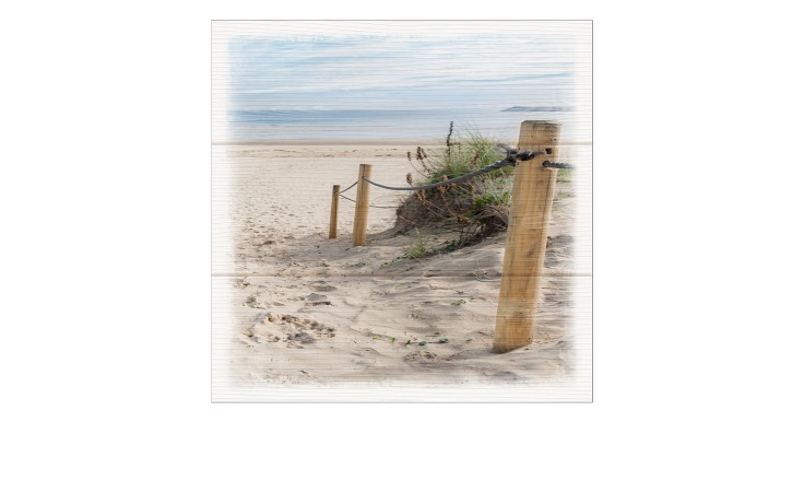 Leinwandbild Sand Dunes 30 x 30 cm