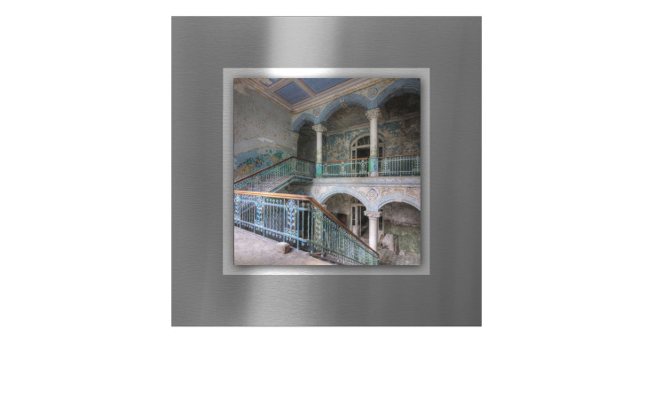 Alubild Lost Lobby 50 x 50 cm