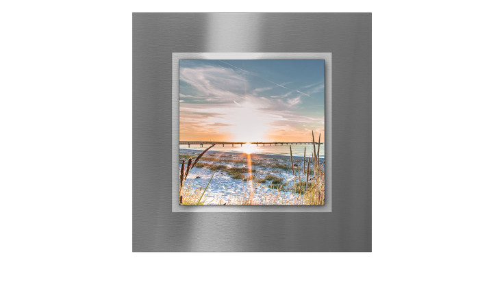 Alubild At the Beach 50 x 50 cm