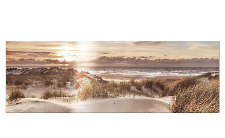 Alubild Beach a Sunrise 50 x 150 cm