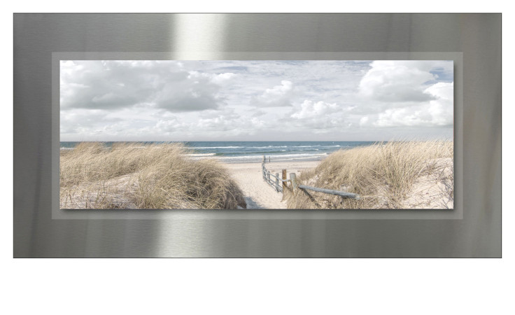 Alubild Beach 50 x 100 cm
