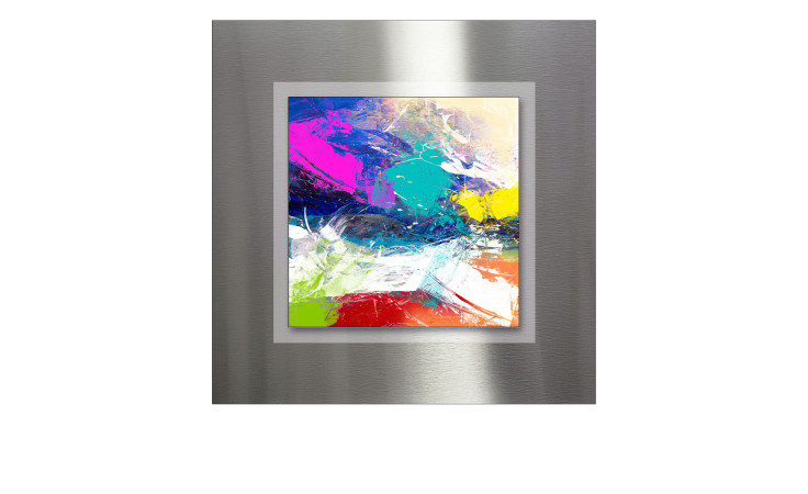 Alubild Colorful Way 50 x 50 cm