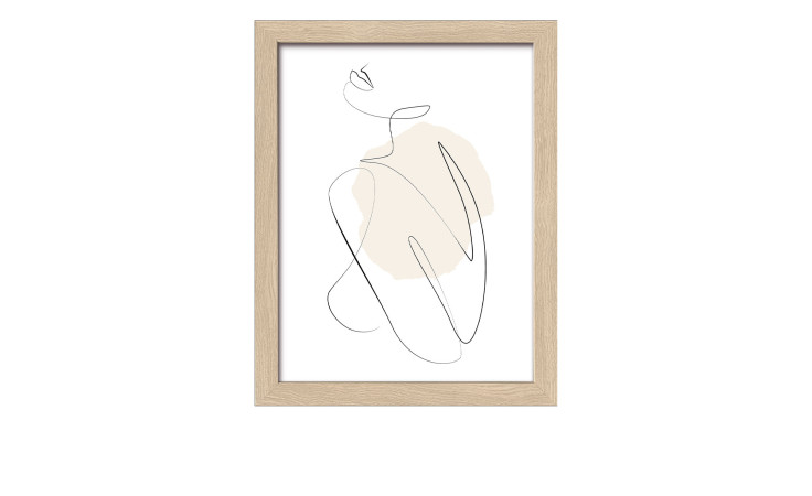 Rahmenbild Lines And Shapes XII 24 x 19 cm