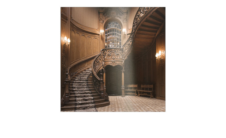 Alubild Lost Palace 98 x 98 cm