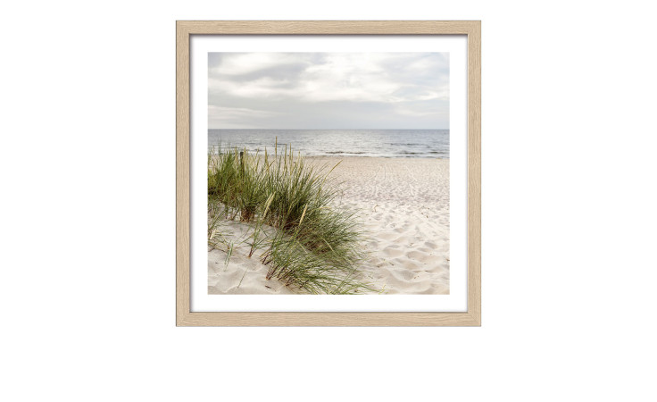 Rahmenbild Nordic Beach Atmosphere 33 x 33 cm